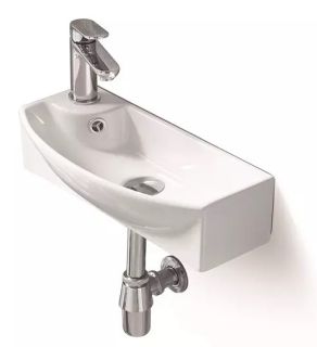 Раковина подвесная SantiLine SL-2013R 45см правая белый